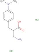 3-Amino-2-{[4-(dimethylamino)phenyl]methyl}propanoic acid dihydrochloride