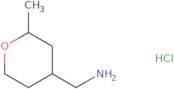 (2-Methyloxan-4-yl)methanamine hydrochloride