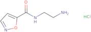 N-(2-Aminoethyl)-1,2-oxazole-5-carboxamide hydrochloride