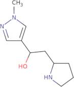 1-(1-Methyl-1H-pyrazol-4-yl)-2-(pyrrolidin-2-yl)ethan-1-ol