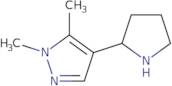 1,5-Dimethyl-4-(pyrrolidin-2-yl)-1H-pyrazole