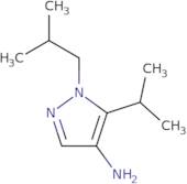 1-(2-Methylpropyl)-5-(propan-2-yl)-1H-pyrazol-4-amine