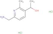 1-[6-(Aminomethyl)-2-methylpyridin-3-yl]ethan-1-ol dihydrochloride