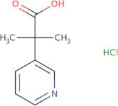 2-Methyl-2-(pyridin-3-yl)propanoic acid hydrochloride