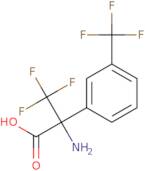 2-Amino-3,3,3-trifluoro-2-[3-(trifluoromethyl)phenyl]propanoic acid
