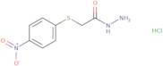 2-[(4-Nitrophenyl)sulfanyl]acetohydrazide hydrochloride