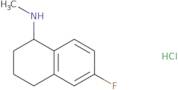 6-Fluoro-N-methyl-1,2,3,4-tetrahydronaphthalen-1-amine hydrochloride