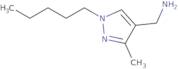 (3-Methyl-1-pentyl-1H-pyrazol-4-yl)methanamine