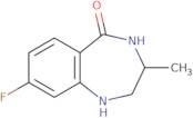 8-Fluoro-3-methyl-2,3,4,5-tetrahydro-1H-1,4-benzodiazepin-5-one