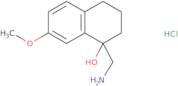 1-(Aminomethyl)-7-methoxy-1,2,3,4-tetrahydronaphthalen-1-ol hydrochloride