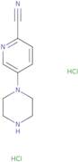 5-(Piperazin-1-yl)pyridine-2-carbonitrile dihydrochloride