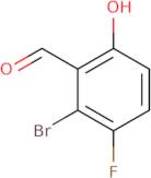 2-Bromo-3-fluoro-6-hydroxybenzaldehyde