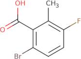 6-Bromo-3-fluoro-2-methylbenzoic acid