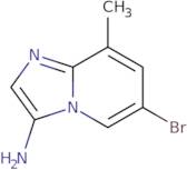 3-Amino-6-bromo-8-methylimidazo[1,2-a]pyridine