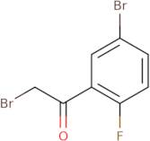 5-Bromo-2-fluorophenacyl bromide