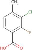 3-Chloro-2-fluoro-4-methylbenzoic acid