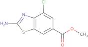 Methyl 2-amino-4-chloro-1,3-benzothiazole-6-carboxylate