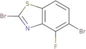 2,5-Dibromo-4-fluoro-1,3-benzothiazole