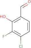 4-Chloro-3-fluoro-2-hydroxybenzaldehyde