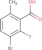 3-Bromo-2-fluoro-6-methylbenzoic acid