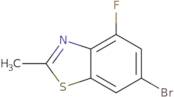 6-Bromo-4-fluoro-2-methyl-1,3-benzothiazole