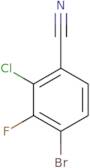 4-bromo-2-chloro-3-fluorobenzonitrile