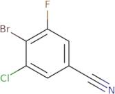 4-Bromo-3-chloro-5-fluorobenzonitrile