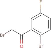 2-Bromo-5-fluorophenacyl bromide