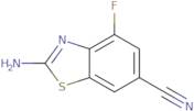 2-Amino-4-fluoro-1,3-benzothiazole-6-carbonitrile