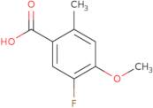 5-Fluoro-4-methoxy-2-methylbenzoic acid