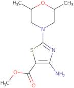 Methyl 4-amino-2-(2,6-dimethylmorpholin-4-yl)-1,3-thiazole-5-carboxylate