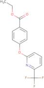Ethyl 4-{[6-(trifluoromethyl)pyridin-2-yl]oxy}benzoate