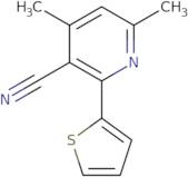 4,6-Dimethyl-2-thien-2-ylnicotinonitrile