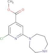 Methyl 2-chloro-6-(homopiperazin-1-yl)isonicotinate