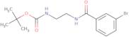 tert-Butyl 2-[(3-bromobenzoyl)amino]ethylcarbamate