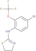 N-[4-Bromo-2-(trifluoromethoxy)phenyl]-4,5-dihydro-1,3-thiazol-2-amine