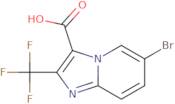 6-Bromo-2-(trifluoromethyl)imidazo[1,2-a]pyridine-3-carboxylic acid