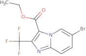 Ethyl 6-bromo-2-(trifluoromethyl)imidazo[1,2-a]pyridine-3-carboxylate