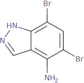 5,7-Dibromo-1H-indazol-4-amine