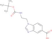 1-{2-[(tert-Butoxycarbonyl)amino]ethyl}-1H-benzimidazole-5-carboxylic acid