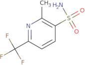 2-Methyl-6-(trifluoromethyl)pyridine-3-sulfonamide