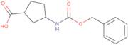 3-{[(benzyloxy)carbonyl]amino}cyclopentane-1-carboxylic acid