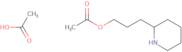 3-(2-Piperidyl)propyl acetate acetate