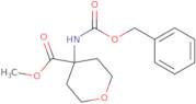 Methyl 4-(Cbz-amino)tetrahydropyran-4-carboxylate