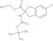 ethyl 2-(boc-amino)-5-chloro-2,3-dihydro-1h-indene-2-carboxylate