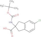 2-(boc-amino)-5-chloro-2,3-dihydro-1h-indene-2-carboxylic acid