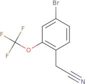 4-bromo-2-(trifluoromethoxyphenyl)acetonitirle