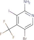 5-Bromo-3-iodo-4-(trifluoromethyl)pyridin-2-amine