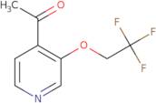 1-(3-(2,2,2-Trifluoroethoxy)pyridin-4-yl)ethanone