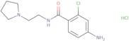 4-Amino-2-chloro-N-[2-(pyrrolidin-1-yl)ethyl]benzamide hydrochloride